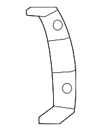 41009626241 - Body: Quarter Panel Backing Plate for BMW Image