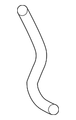 195025BAA00 - Cooling System: Lower Hose for Honda: Civic Image