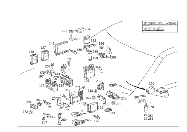 125005317 - Electrical Equipment and Instruments: Washer for Mercedes-Benz: 190, 190D, 190E, 200, 200D, 220, 220D, 230, 240D, 250C, 250S, 250SE, 250SL, 280, 280C, 280CE, 280S, 280SE, 280SEL, 280SL, 300CE, 300D, 300E, 300SD, 300SE, 300SEL, 300SL, 300TD, 300TE, 350SL, 380SE, 380SEC, 380SEL, 380SL, 380SLC, 400SE, 400SEL, 450SE, 450SEL, 450SL, 450SLC, 500E, 500SEC, 500SEL, 500SL, 560SEC, 560SEL, 560SL, 600, 600SEL, 600SL, C220, C230, C280, C43 AMG, S420, SL320 Image image