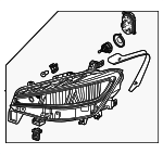11A941029 - Electrical: Composite Assembly for Volkswagen Image