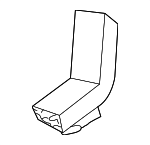 1705280209 - Body: Air Duct for Mercedes-Benz Image