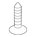 865793K000 - Body: Upper Bracket Screw for Genesis: Electrified GV70, GV60, GV70, GV80, GV80 Coupe | Hyundai: Accent, Azera, Elantra, Elantra Coupe, Elantra GT, Elantra N, Equus, Genesis Coupe, Ioniq, Ioniq 5, Ioniq 6, Kona, Kona Electric, Kona N, Palisade, Santa Cruz, Santa Fe, Santa Fe Sport, Santa Fe XL, Sonata, Tucson, Veloster, Veloster N, Venue Image