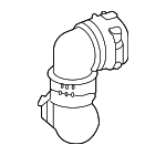 2055016900 - : Radiator Coolant Hose for Mercedes-Benz Image