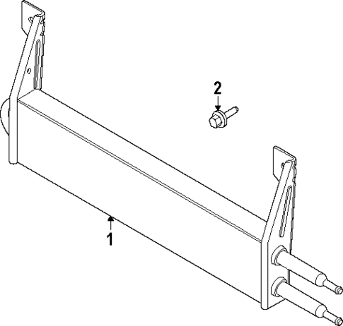 Power Steering Oil Cooler for 2023 Ford F-350 Super Duty #0