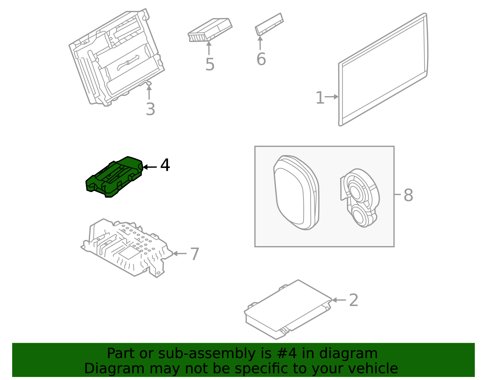 Front Infotainment Control Module LR152524 - High-Quality Infotainment Display Control Module for 2022 ...