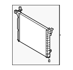 25310T1100 - : Radiator Assembly for Hyundai Image