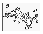 554002P050 - Suspension: Suspension Cross-member for Hyundai Image