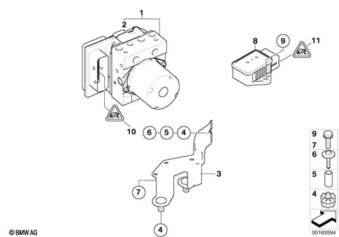 Control Systems for 2002 BMW 545i #0
