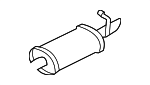 25657446 - Exhaust: Muffler &amp; Pipe for Buick: Park Avenue Image