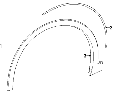 Exterior Trim - Fender for 2025 Toyota Crown #0