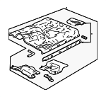 12548361 - Body: Floor Pan Assembly for GM Image