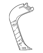 6793930030C0 - Body: Upper Trim for Toyota Image