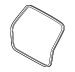 873213J000 - : Weatherstrip for Hyundai: Veracruz Image