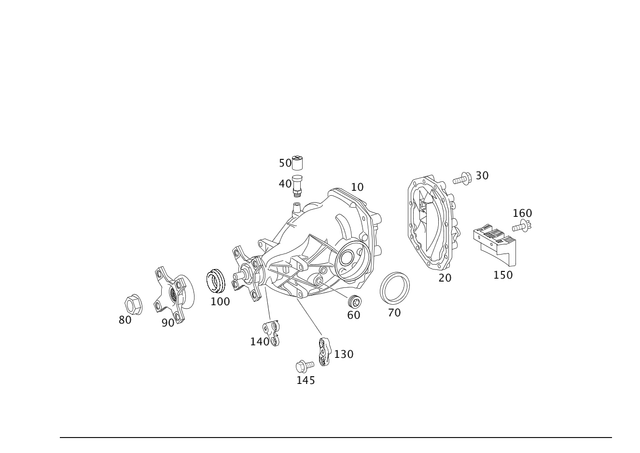 9977932 - Rear Axle: Screw Plug for Mercedes-Benz Image image