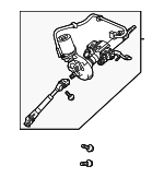 4525047230 - : Steering Column for Toyota: Prius, Prius Plug-In Image
