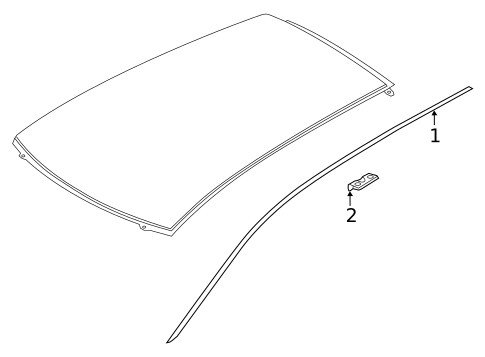 Exterior Trim - Roof for 2019 Nissan LEAF #0
