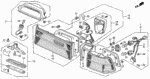 34152SM4003 - Electrical/Exhaust/Heater/Fuel: COVER &amp; WIRE, R. for Honda Image