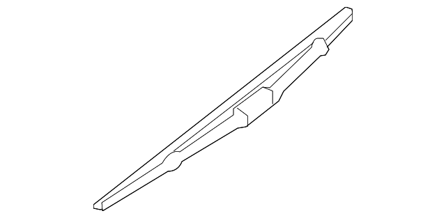 212-820-19-45-90 - Wiper Blade 2006-2016 Mercedes-Benz