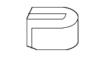 MR970563 - Body: Fuel Door Clip for Mitsubishi Image