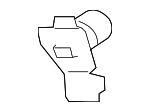 5943A055 - Body: Fuel Door Hook for Mitsubishi Image