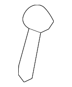 9196048 - Body: Headrest Guide for Volvo: S60, S80, V70, XC70 Image