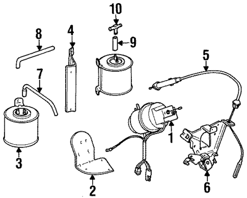 Cruise Control System for 1986 Jeep Cherokee #1