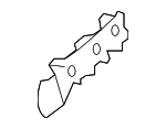 T2H21887 - Body: Instrument Panel Cross-member Bracket for Jaguar Image image
