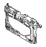 53201WB003 - Body: Radiator Support for Scion: iA | Toyota: Yaris, Yaris iA Image