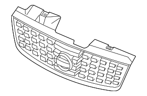 62070ET000 - : Grille for Nissan: Sentra Image
