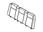 LK4Z9966600CR - Body: Seat Back Cover for Ford Image