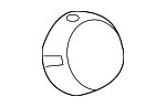 9001026004 - Electrical: Receiver Knob for Toyota: Highlander Image