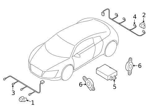 Electrical Components for 2015 Audi R8 #4