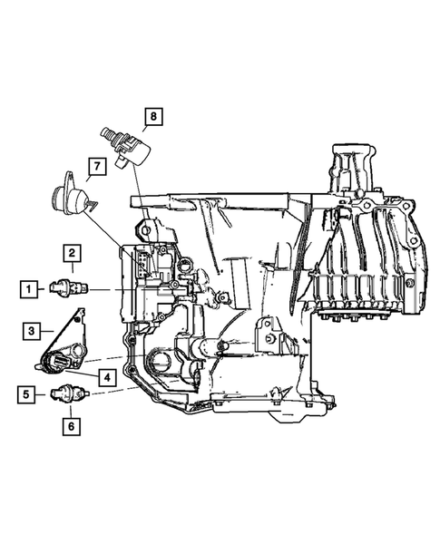 Sensors for 2009 Dodge Charger #2