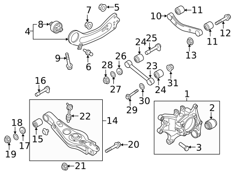 Rear Suspension for 2025 Kia Soul #5