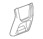 15217102 - Body: Rear Trim for Chevrolet: Avalanche, Silverado 1500, Silverado 2500 HD, Silverado 3500 HD, Suburban 1500, Suburban 2500, Tahoe | GMC: Sierra 1500, Sierra 2500 HD, Sierra 3500 HD, Yukon, Yukon XL 1500, Yukon XL 2500 Image