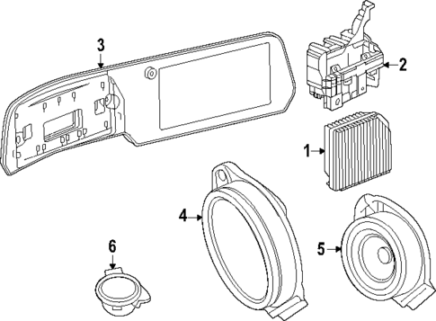 Sound System for 2025 Chevrolet Equinox #0