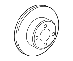 4243152080 - : Disc Brake Rotor Rear for Toyota Image