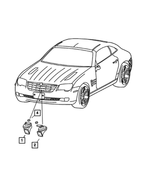 5102603AA - Electrical: Horn And Bracket for Mopar Image