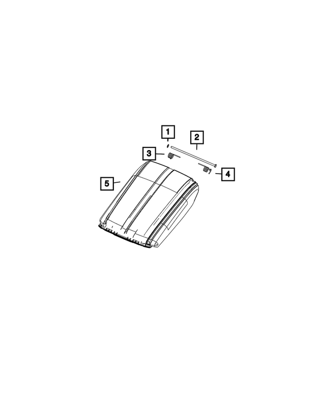 68672794AA - Interior Trim: Pal Nut for Mopar Image