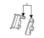 56174GG100 - Steering: Switch Bezel for Kia Image