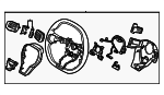 56110GG220OFW - Steering: Steering Wheel for Kia Image