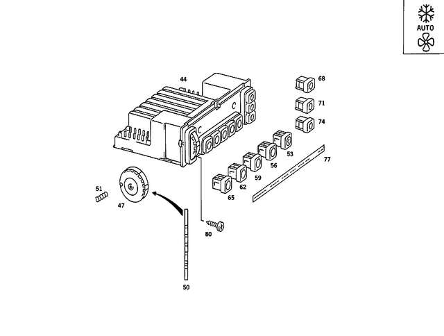 1268321788 - : Hose for Mercedes-Benz Image