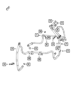 6106291AA - Air Conditioners and Heaters: Hose Clamp for Fiat: 124 Spider, 500L | Jeep: Renegade | Ram: ProMaster 1500, ProMaster 2500, ProMaster 3500, ProMaster City Image