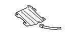 64115A5D0C8 - HVAC: Lower Cover for BMW Image