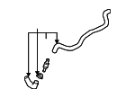 1J0121086BL - Cooling System: Engine Coolant Hose for Volkswagen Image