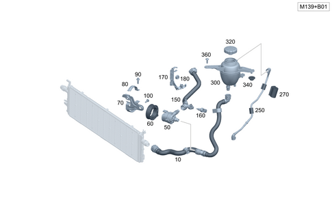 Battery Cooling System for 2025 Mercedes-Benz C63 AMG S E Performance #0
