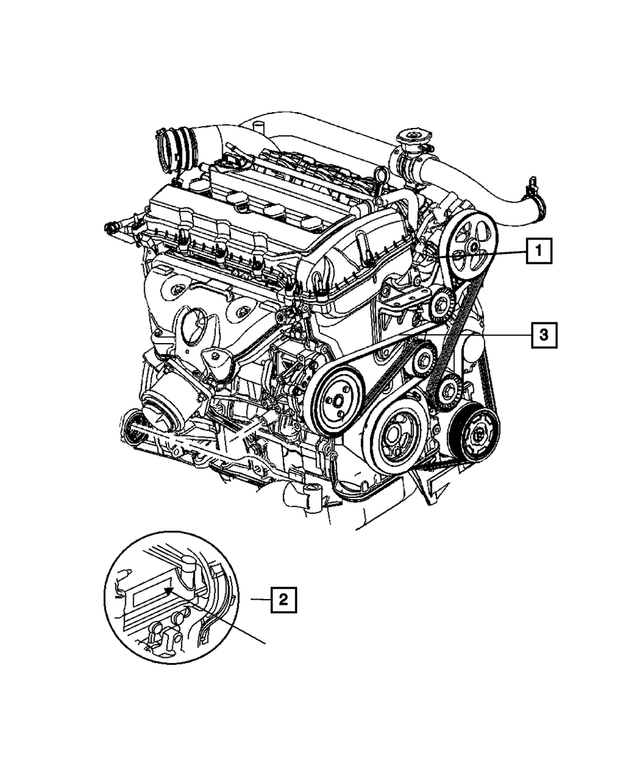 5048772AA - Engine: Long Block Engine for Mopar Image