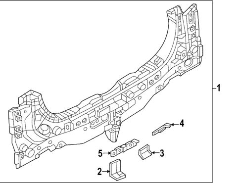 Rear Body for 2022 Mazda MX-30 EV #0