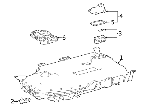 Battery for 2025 Toyota RAV4 #1
