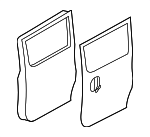 H21004AJMB - Body: Door Shell for Nissan: NV200 Image